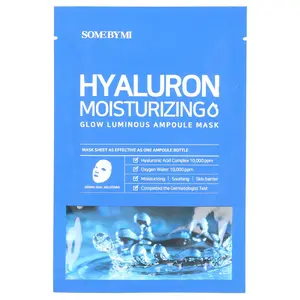 SOME BY MI Hyaluron Moisturizing, Glow Luminous Ampoule Beauty Mask , 1 Sheet Mask, 0.88 oz (25 g)