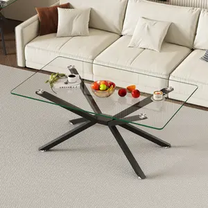 Coffee Table,Center Table with Storage for Living Room Easy Assembly