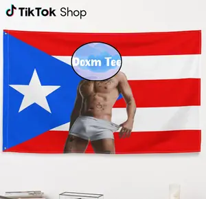 Bad Bunnie Flag, Puerto Rico Flag, PR Flag, Concert Banner, Puerto Rico Gifts, Boricua Gifts, Bad Bunnie Merch, Birthday Gifts