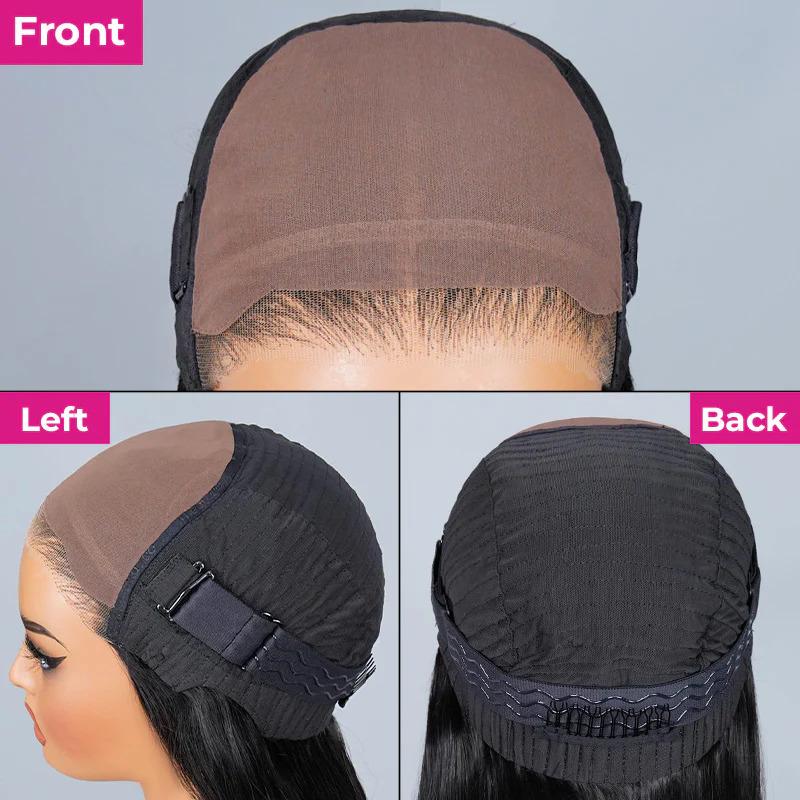 ISEE HAIR  Layered Cut Wear Go Wigs Yaki Straight 9x6 Pre-cut Lace Closure 180% Density Wigs Premium Quality Human Hair Outdoorfun #Category Spotlight