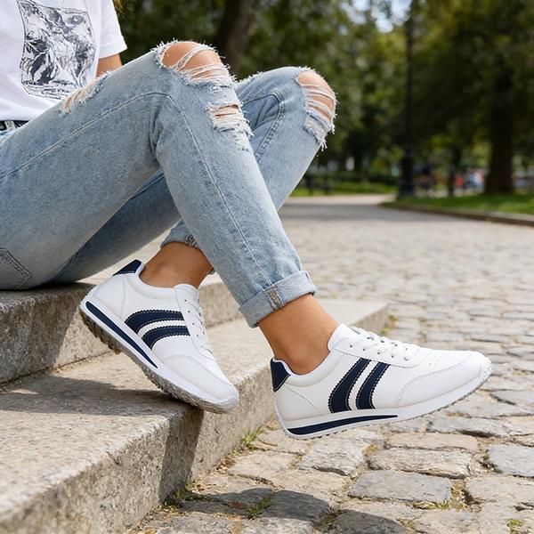 FZY Women's Casual Sports Shoes 【This style runs small】Stylish Walking Shoes Comfortable Everyday Design All-Season Breathable Shoe Model hakari  Shoes Woman's Shoes Footwear Classy Sneakers For Women White Breathable Anti-slip Woman Walking Low Cut Shoes