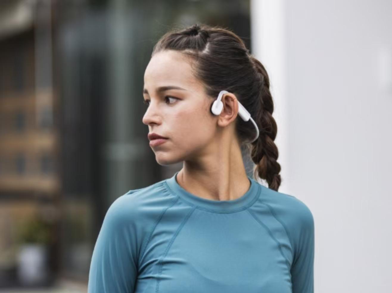 【Live only】SHOKZ OpenMove - Open-Ear Bluetooth Sport Headphones, Bone Conduction Wireless Earphones, Sweatproof for Running and Workouts