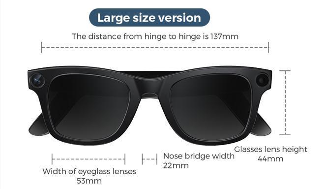 [Bundle & Save] AI Smart Glasses with 800W HD Camera – OpenAI Recognition, 1080P Anti-Shake Video, Real-Time Translation & Long Battery Life – Travel, Outdoor Adventures, Daily Fun, Hands-Free Convenience, Ideal Gift for Tech Enthusiasts