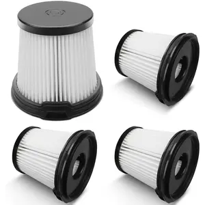 4 Pack IW3511 BU3521 HEPA Filter Replacement Part For Shark IW3511 IW1111 IW1120 Detect Pro Lightweight Cordless Stick Vacuum Cleaner. For Shark BU3523 Clean Empty Auto-Empty System Portable Handheld.