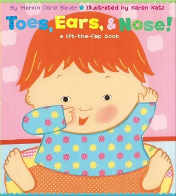USED Book - Toes, Ears, & Nose!: A Lift-The-Flap Book by Bauer, Marion Dane (Board book) - english