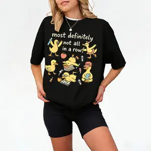 Funny Teacher Shirt, Ducks In A Row T-Shirt, Teach Tee, Back To School, Humorous Chaos, Team, Appreciation, Gift for Teacher