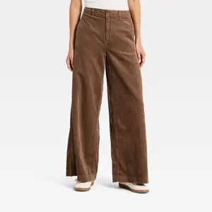Women's High-Rise Corduroy Palazzo Pants - Universal Thread
