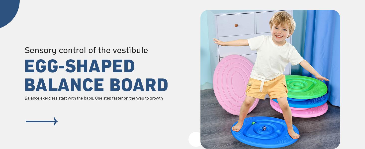 Universal Snail Design Balance Board,Rocker Maze Board with 5 Balls,Children Snail Balance Board,Kid Rocking Seesaw Board,Toddler Physical Therapy Toy,wiggle board Activity Game Development Durable Play Sports kids outdoor play