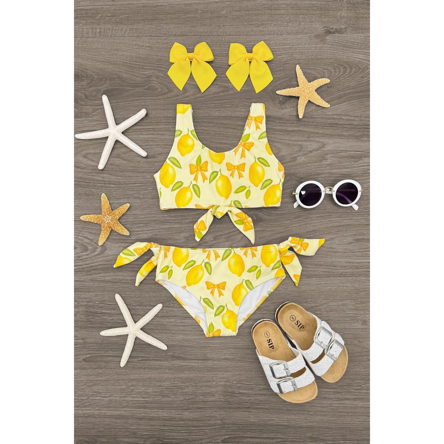 Lemon Bow Bikini