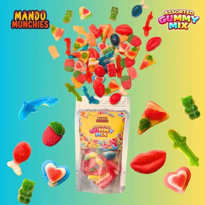 Assorted Gummy Mix 1 POUND - Top Selling