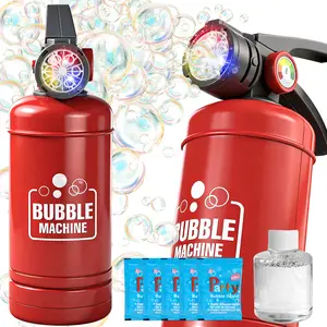 Bubble Machine Blower for Kids & Toddlers, Bubble Toys for Outdoor Birthday Party Portable Fun Colorful
