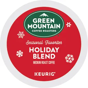 Green Mountain Coffee Roasters Holiday Blend Coffee -  Keurig K-Cup Pods - Medium Roast Coffee - Holiday Coffee Flavors - Seasonal Coffee Drinks