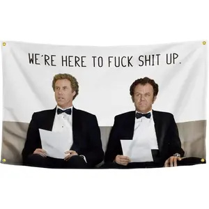 Funny Flag College Flags 3×5 Feet Banner Wall Outdoor Hanging Flag with 4 Brass Grommets for College Dorm Room Decor