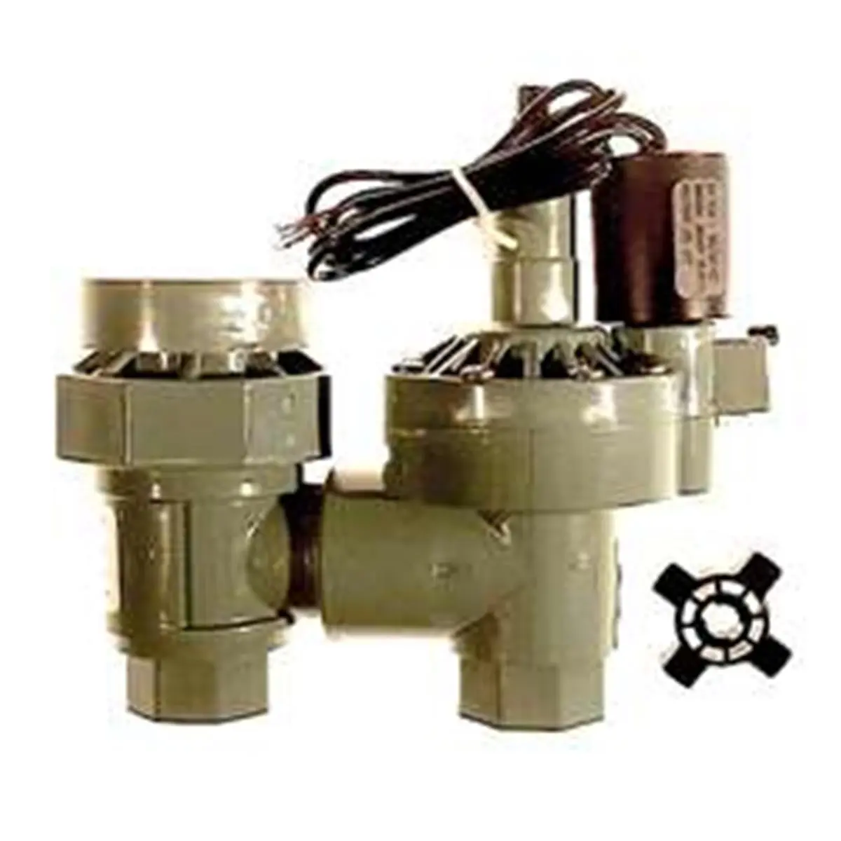 Orbit 0.75in Electric Anti-Siphon Valve 57623, Threaded Connections Bathtub & Shower Diverter Valve, Threaded Connections Bathtub & Shower Diverter Valves