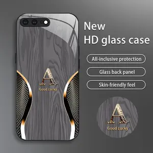 Suitable for [iPhone 7 Plus] Brand new premium phone case, drop-proof and fingerprint-resistant，sophisticated and minimalist design, with 26 English letters to choose from YM99