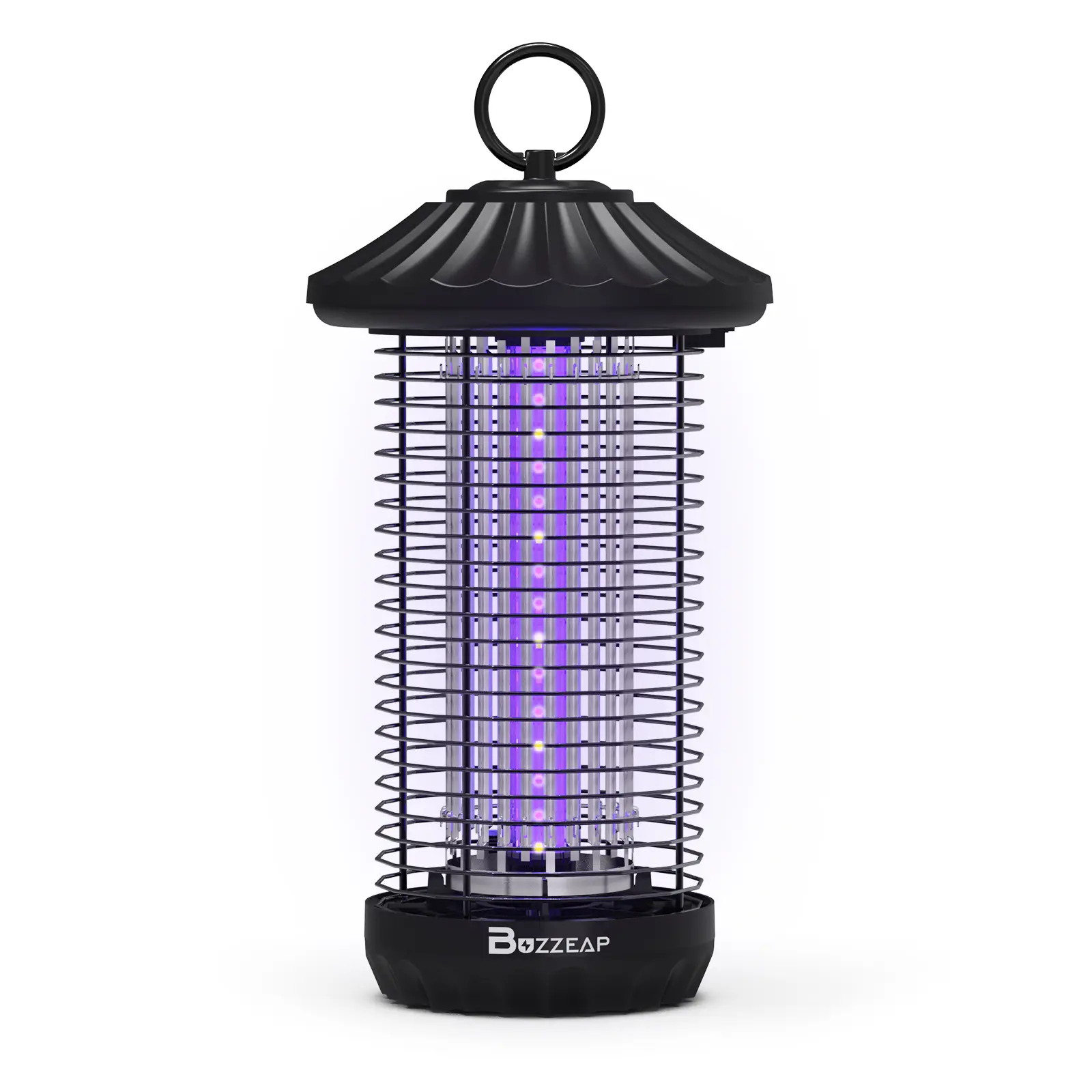 Buzzeap 5W Electronic Mosquito Killer - US Plug, All Seasons Gnat/Fruit Fly Repellent Flying Insect Trap with LED Lights, 100-127V 60Hz Indoor-Outdoor Bug Zapper for Kitchens, Gardens
