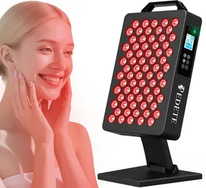 PEDETE Red Light Therapy Device for Face and Body, 5 Wavelengths (630/660/810/850/940nm), Adjustable Modes/Timer/Brightness/Frequency, Suitable for Post-Surgery Recovery, Fitness Therapy, Skincare, Sleep Improvement, and Promoting Blood Circulation