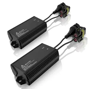 H8 H9 H11 LED Bulb Canbus Load Resistor Decoder Harness Error Free Anti Flicker