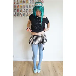 Suzy Stripe Bubble Skirt