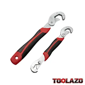 Professional Auto-Adjusting Wrench with Snap & Grip Dual-Head – 6-32mm Self-Adjusting Jaw Automatically Locks onto Pipes, Nuts, Bolts, and Fittings – Ideal for Plumbing, Automotive, Bike, Appliance, HVAC Repairs and Emergency Leaks multifunctional spanner