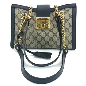 Pre-owned GUCCI leather Tote Bags Pre loved Padlock