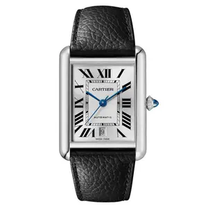 Cartier Tank Must XL 31mm Automatic Stainless Steel Silver Dial 2022 Box & Papers WSTA0040 WHP041336