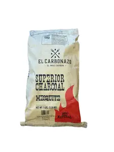 Carbonazo Mesquite lump Charcoal Barbecue Bbq