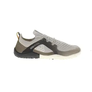 Vivobarefoot Womens Primus Trail Knit Firm Ground Running Sneakers Shoes - Brown, Grey