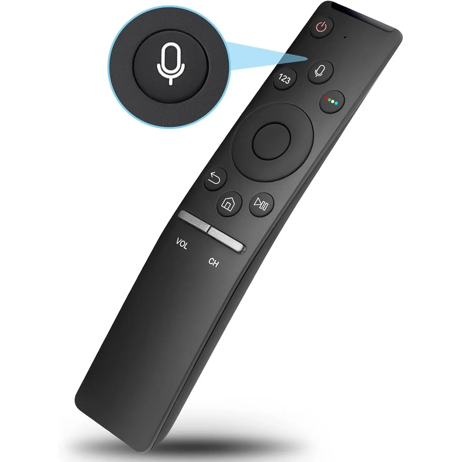 Samsung Smart TV Remote Control Voice Replacement Function, New Upgrade Bn59-1266a Model, Compatible with Voice Enabled Samsung Remotes, Remote Controller