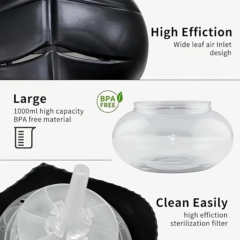 Portable Aromatherapy Diffuser Humidifier - Aromatherapy Machine, Diffuser Plug, Dual Aroma Function, Automatic Color-Changing LED Night Light, 4 x 10ml Fragrance Oils Included for Home, Office Use, Diffusers