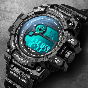 Men's Sport Watch Durable Water Resistant Digital