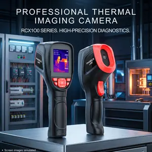 Professional Thermal Imaging Camera, 25Hz High Refresh Rate Handheld Infrared Camera, AI 320x240 Ultra-Clear Heat Vision for Home Inspection, Auto Repair, HVAC & Electrical Tool Temperature Display