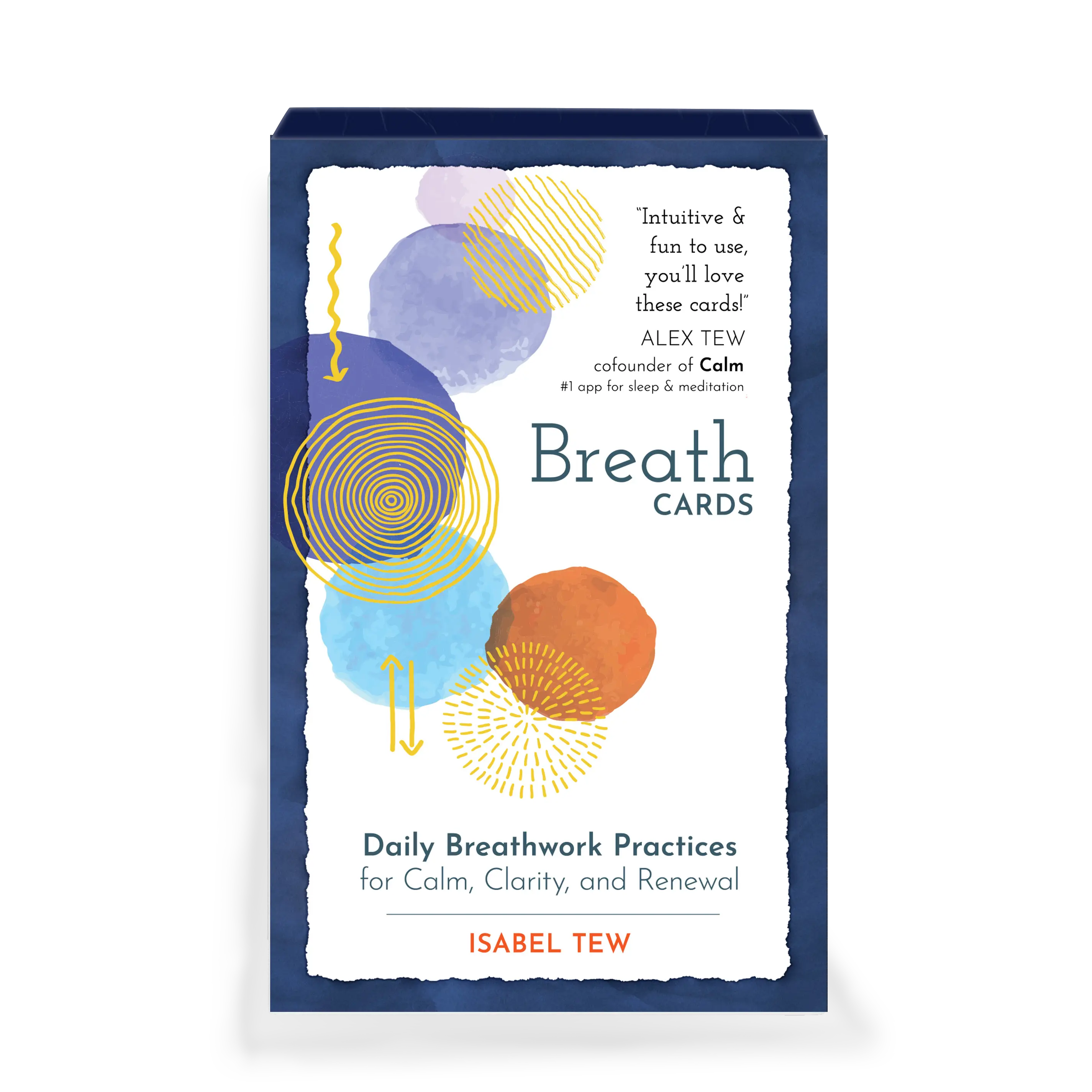 Breath Cards: Daily Breathwork Practices for Calm, Clarity, and Renewal by Isabel Tew (Deck of Cards)