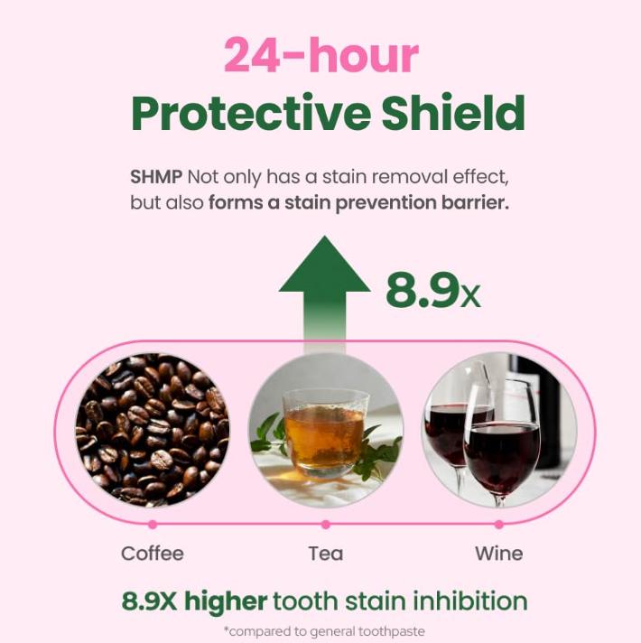 Euthymol Whitening Toothpaste & Toothbrush Set (White)– Removes Coffee & Tea Stains, Gentle on Sensitive Teeth, Korean Oral Care