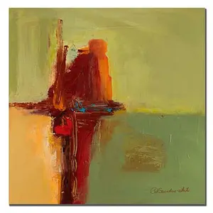 Trademark Fine Art Giclee Print - Sea Fire 35" x 35"