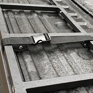 Nilight Foldable Truck Tailgate Ladder for Pickup with Aluminum Step Grip Plates, Replaceable Rubber Ladder Feet & Stainless Steel Self Drilling Hex Screws for Easy Installation Universal Car Accessories Universal Automotive Accessories