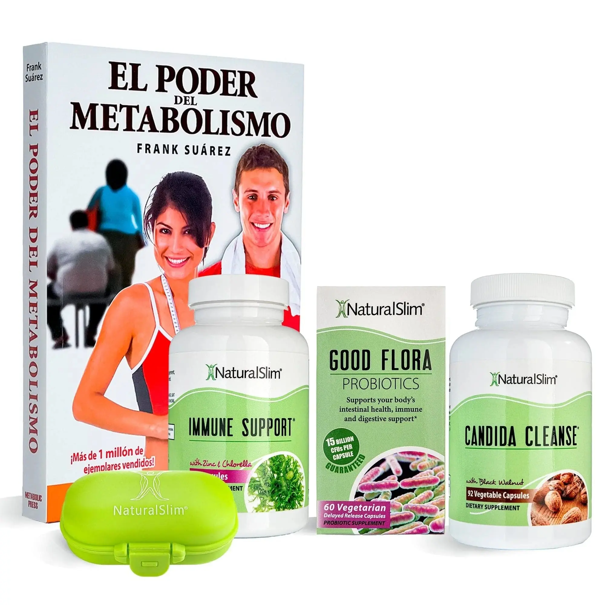 Candiseptic  Kit candida cleanse and Frank Suarez's Book