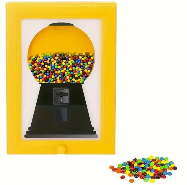 Wall Mounted Candy Dispenser – Elegant Wooden Candy Container & Organizer, Home Decor