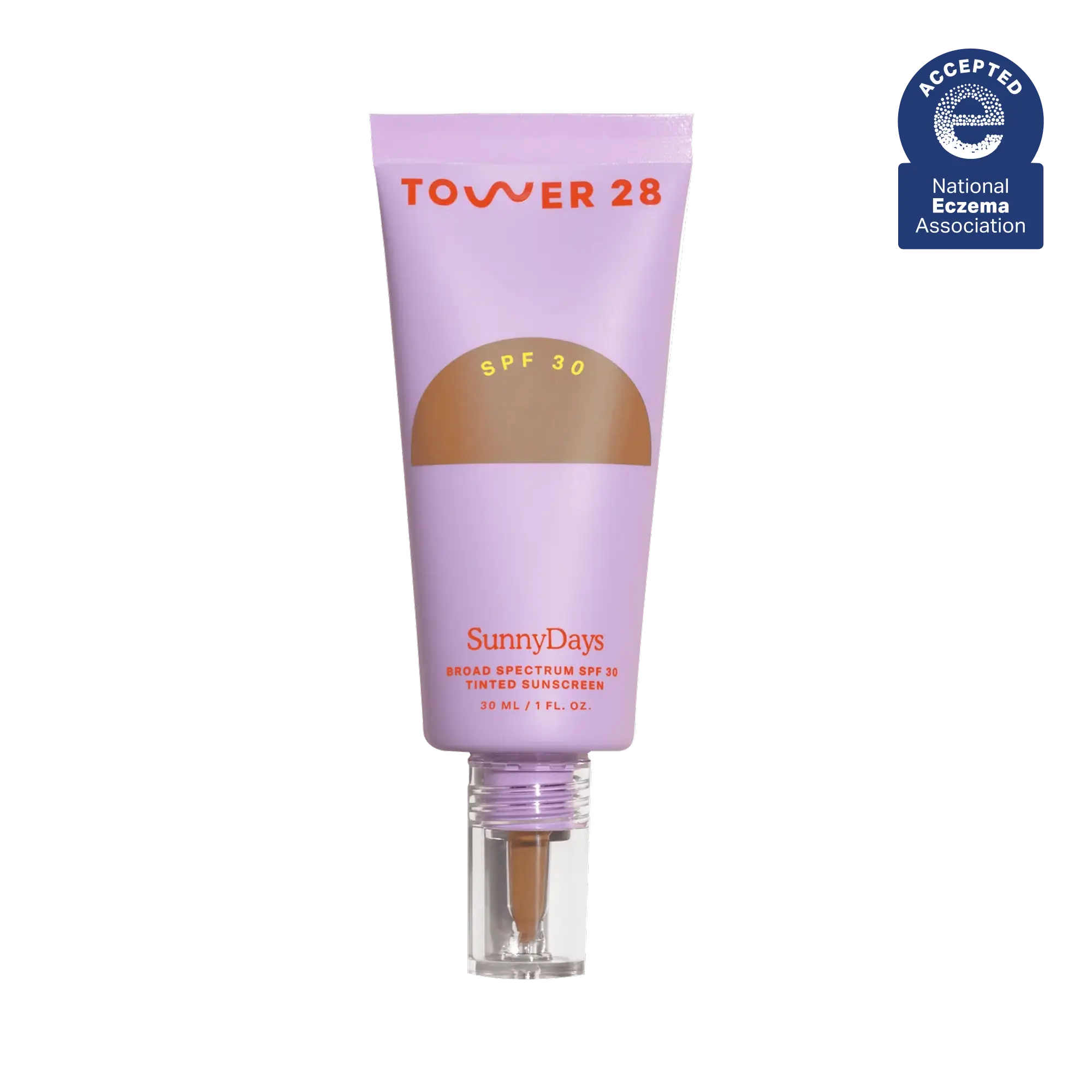 Tower 28 SunnyDays SPF 30 Tinted Sunscreen + Foundation - For Sensitive Skin - Mineral Sunscreen, Broad Spectrum UVA/UVB Sun Protection