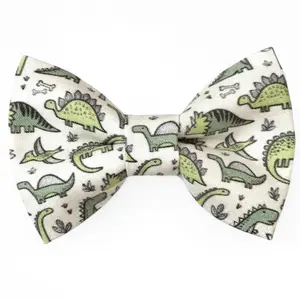Green Dinosaur Bow Tie