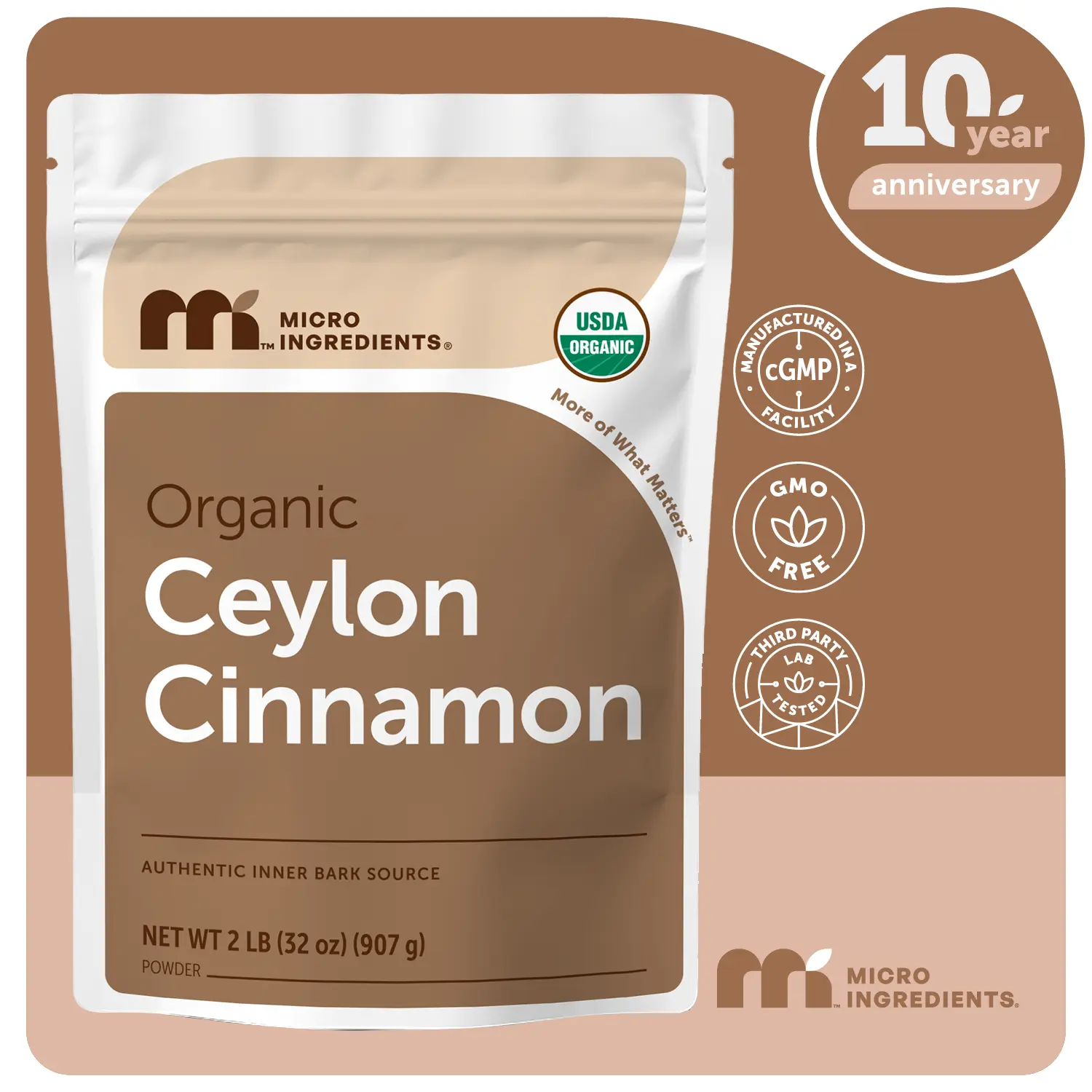 Micro Ingredients Organic Ceylon Cinnamon Powder