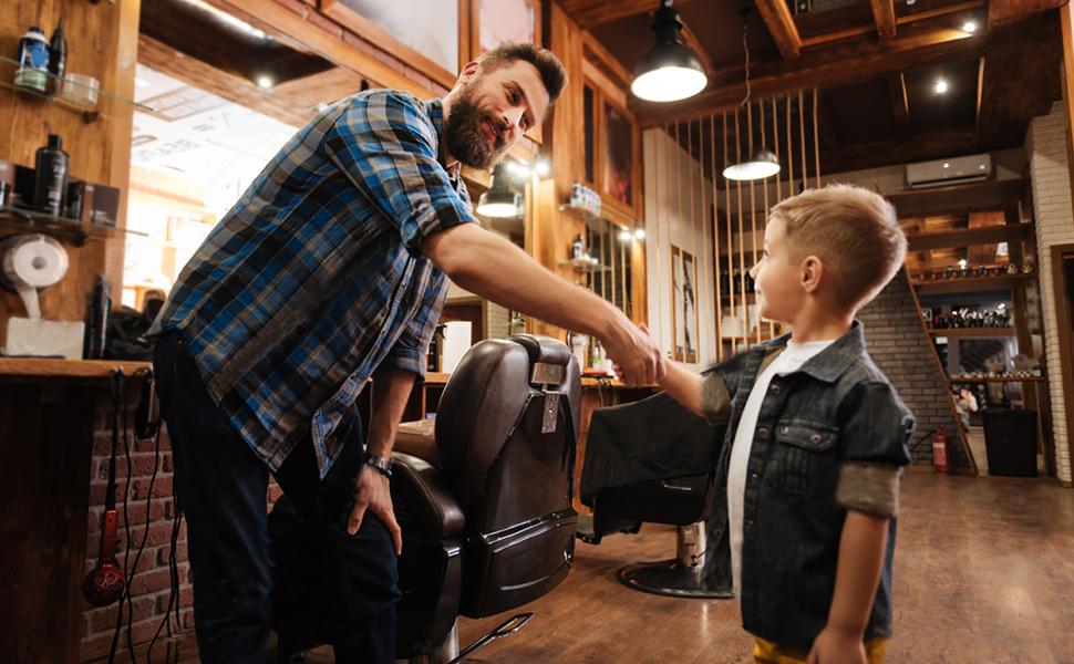 Artist hand Children Leather Cushion, Spa Equipment, Oversize Barber Salon Booster Seat, Black