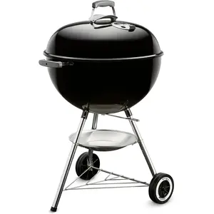 Original Kettle Charcoal Grill for Outdoor Cooking and Barbecue, 22-Inch, Black