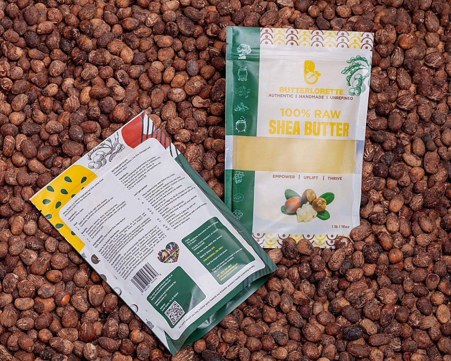 Premium Raw Unrefined Shea Butter for Deep Nourishment