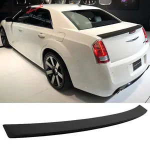 Rear Spoiler Wing for Chrysler 300 2011-2023 OEM Style Matte Black ABS