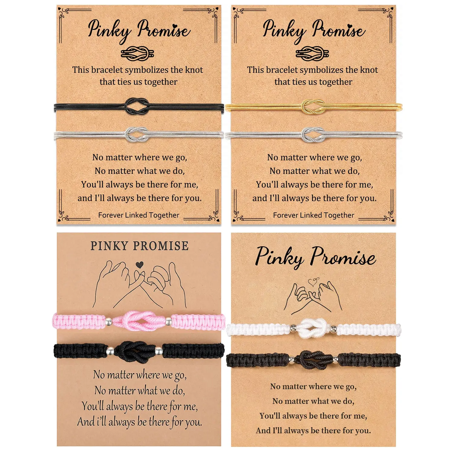 2pcs Matching Bracelets For Couple Anniversary for Him and Her Long Distance Relationship Bracelets for Girlfriend Boyfriend Chinese Lucky Knot