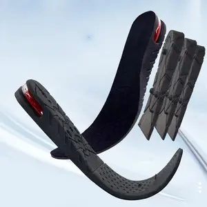 Multi-layer Removable Insole for Height Increase Unisex Invisible Sports Insoles with Shock Absorption and Air Cushioning for Comfort Support shoe