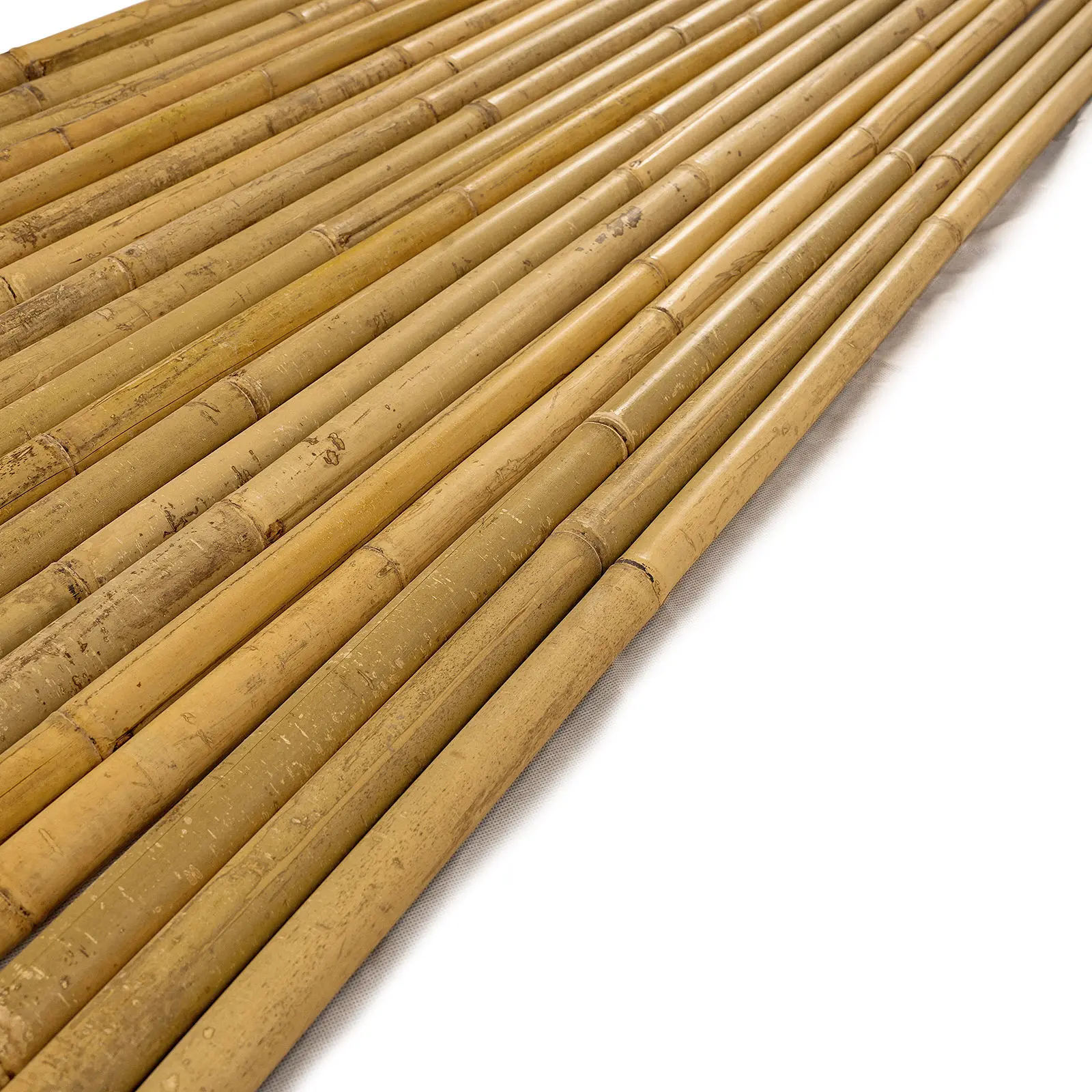 7FT Bamboo Plant Stakes, Garden Support for Tomatoes, Beans & Climbing Plants, 15PCS