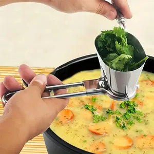 Manual Herb Chopper – Portable Handheld Food Processor for Herbs, Garlic, Onions, Vegetables, Nuts, Cilantro, and Parsley – Easy to Clean & Rust-Resistant – Ideal for Home, Restaurants, and Camping