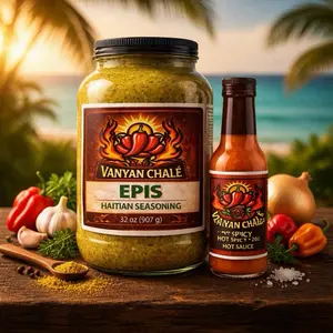 Vanyan Chale Epis Haitian 32oz - Authentic Haitian Sauce for Flavorful Dishes